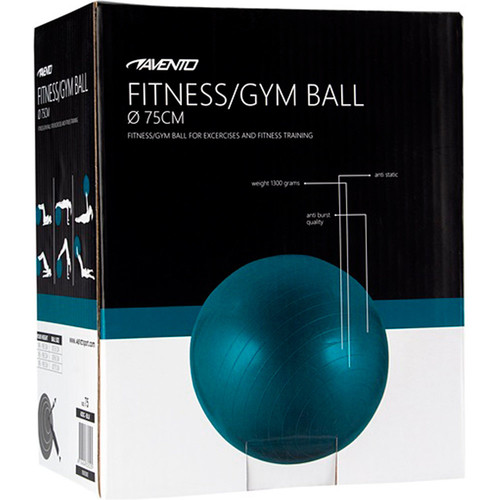 AVENTO PELOTA GIMN 75 CM AZ azul