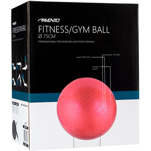 AVENTO PELOTA GIMN 75 CM RS rosa