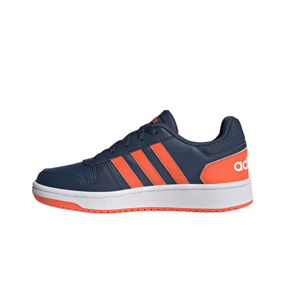 adidas zapatilla moda niño HOOPS 2.0 K lateral interior adidas zapatilla moda niño HOOPS 2.0 K lateral interior