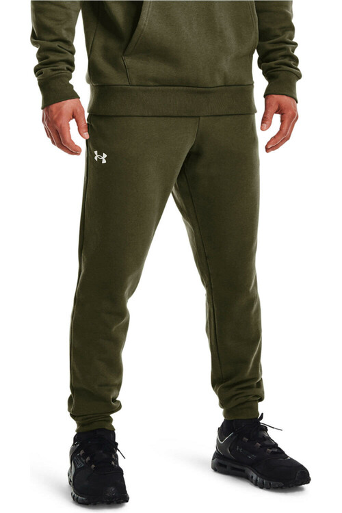 UNDER ARMOUR UA RIVAL COTTON JOGGER VE verde