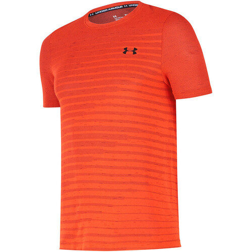 UNDER ARMOUR UA SEAMLESS FADE SS naranja