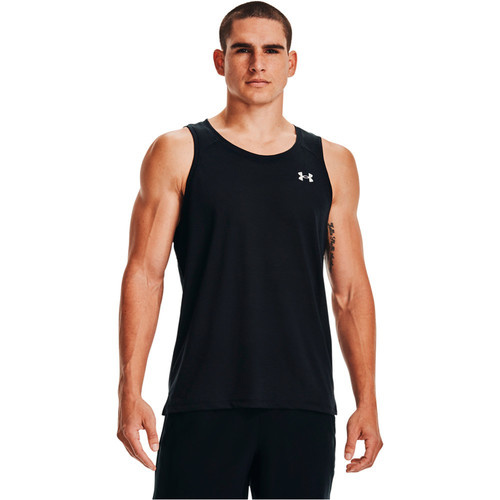 UNDER ARMOUR UA STREAKER SINGLET negro