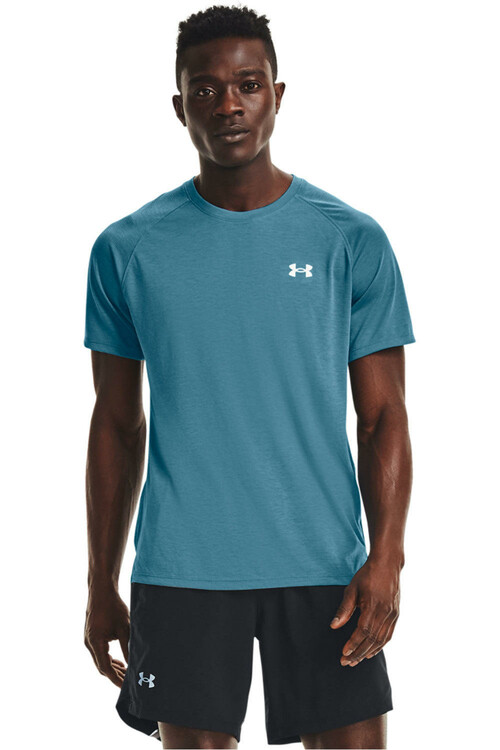 UNDER ARMOUR UA STREAKER SS azul