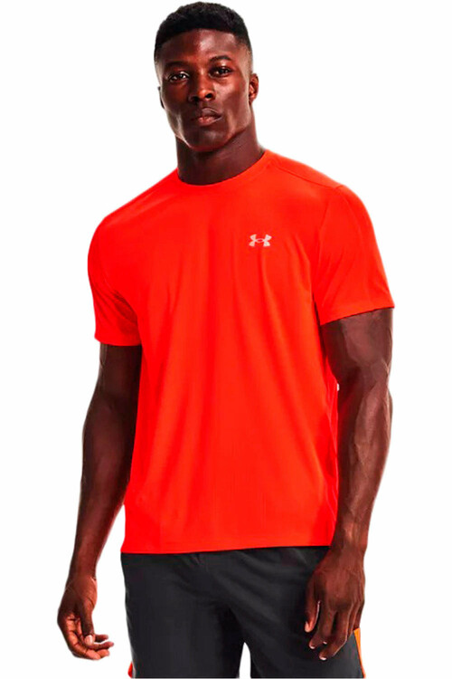 UNDER ARMOUR UA SPEED STRIDE SHORT SLEEVE naranja