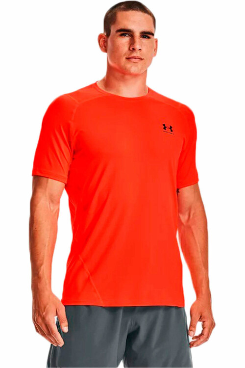 UNDER ARMOUR UA HG ARMOUR FITTED SS naranja
