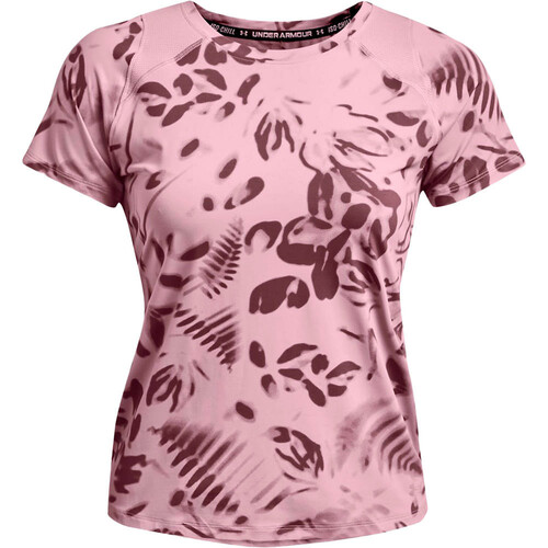 UNDER ARMOUR UA ISO-CHILL 200 PRINT SS rosa