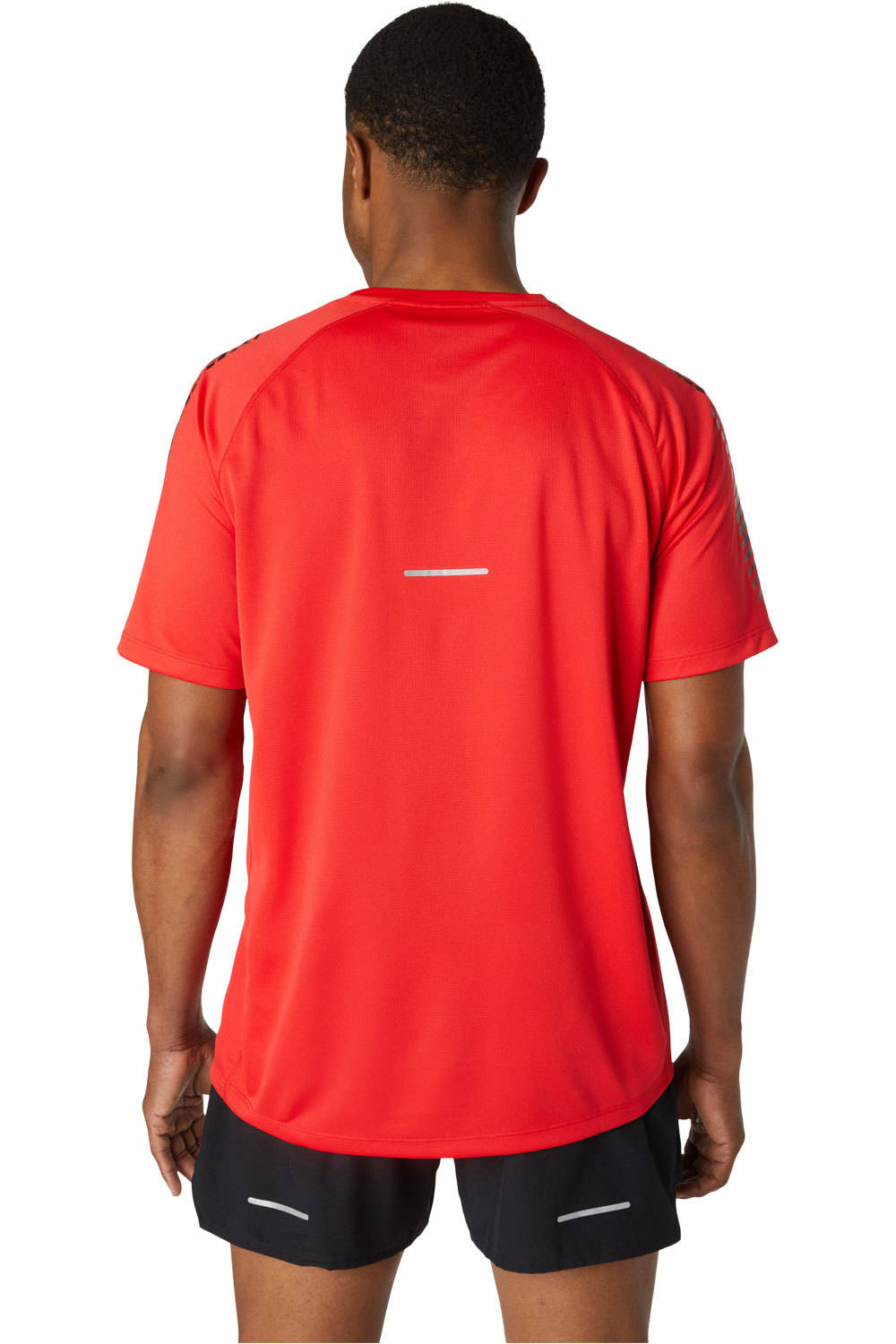 Asics camiseta técnica manga corta hombre Asics ICON SS TOP vista trasera Asics camiseta técnica manga corta hombre Asics ICON SS TOP vista trasera