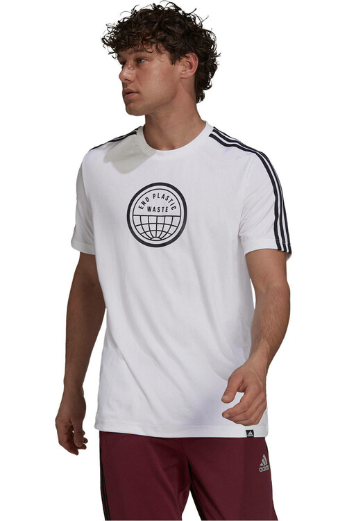 ADIDAS M END PLSTWST T BLNE blanco