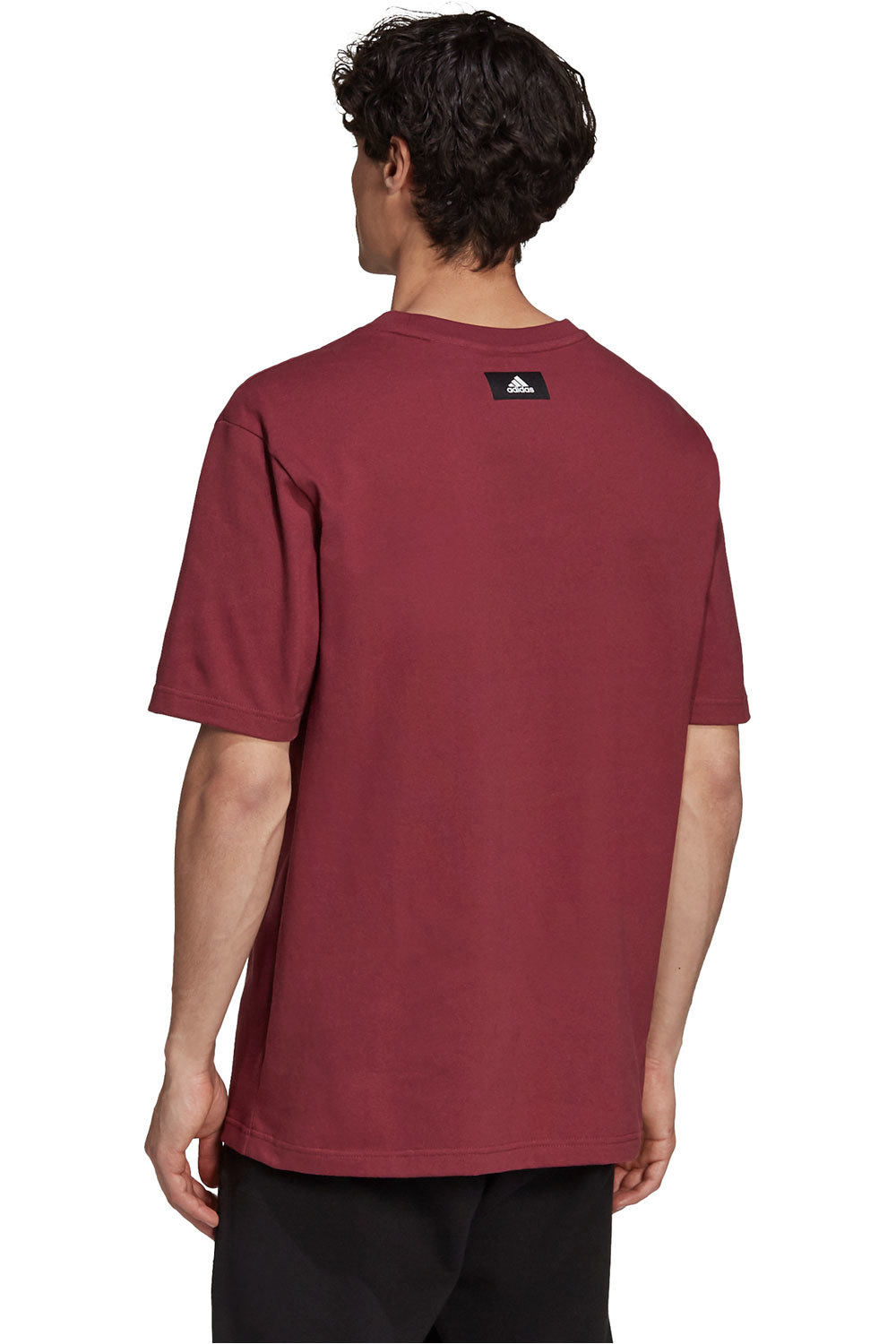 adidas camiseta manga corta hombre Adidas M FI 3B Tee vista trasera adidas camiseta manga corta hombre Adidas M FI 3B Tee vista trasera