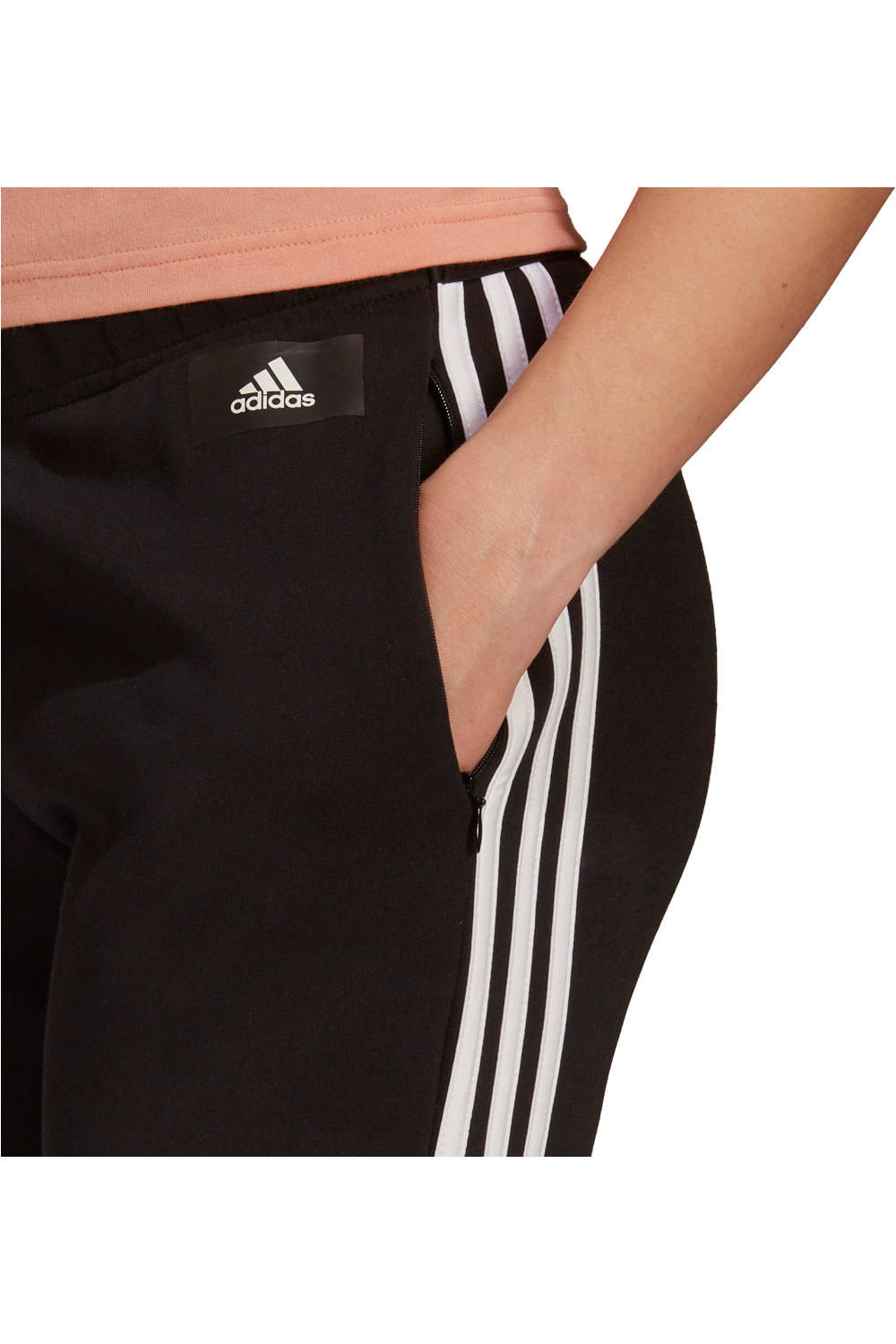adidas pantalón mujer Adidas W FI 3S Skin Pt vista detalle adidas pantalón mujer Adidas W FI 3S Skin Pt vista detalle