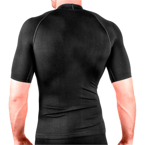 HO SOCCER UNDERWEAR SHIRT PERFORM MC JR  NE negro