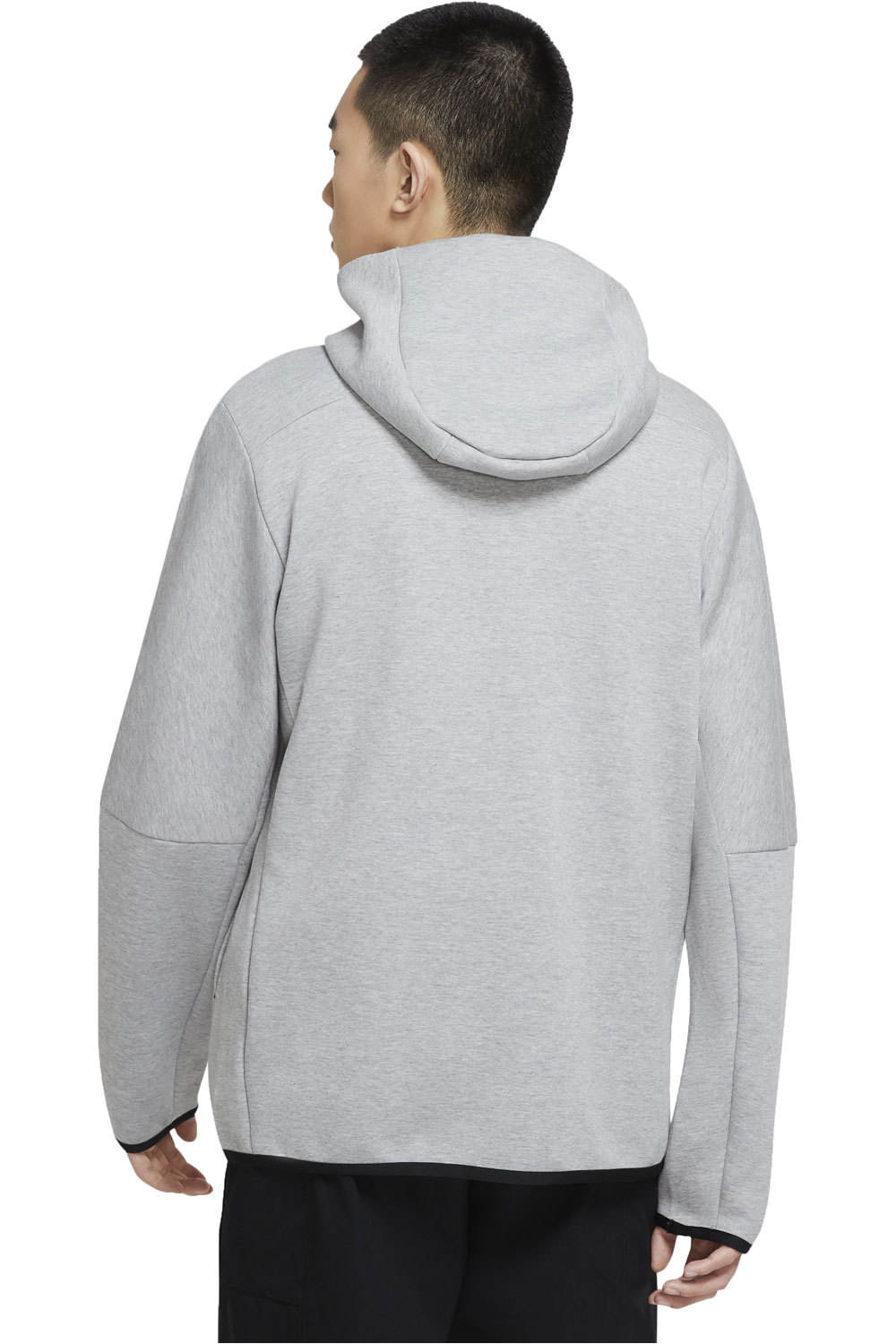Nike sudadera hombre Nike M NSW TCH FLC HOODIE FZ WR vista trasera Nike sudadera hombre Nike M NSW TCH FLC HOODIE FZ WR vista trasera