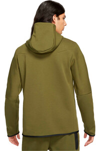 Nike sudadera hombre Nike M NSW TCH FLC HOODIE FZ WR vista trasera Nike sudadera hombre Nike M NSW TCH FLC HOODIE FZ WR vista trasera