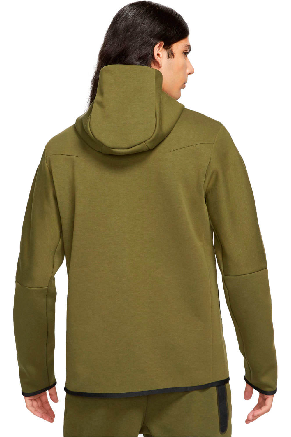 Nike sudadera hombre Nike M NSW TCH FLC HOODIE FZ WR vista trasera Nike sudadera hombre Nike M NSW TCH FLC HOODIE FZ WR vista trasera