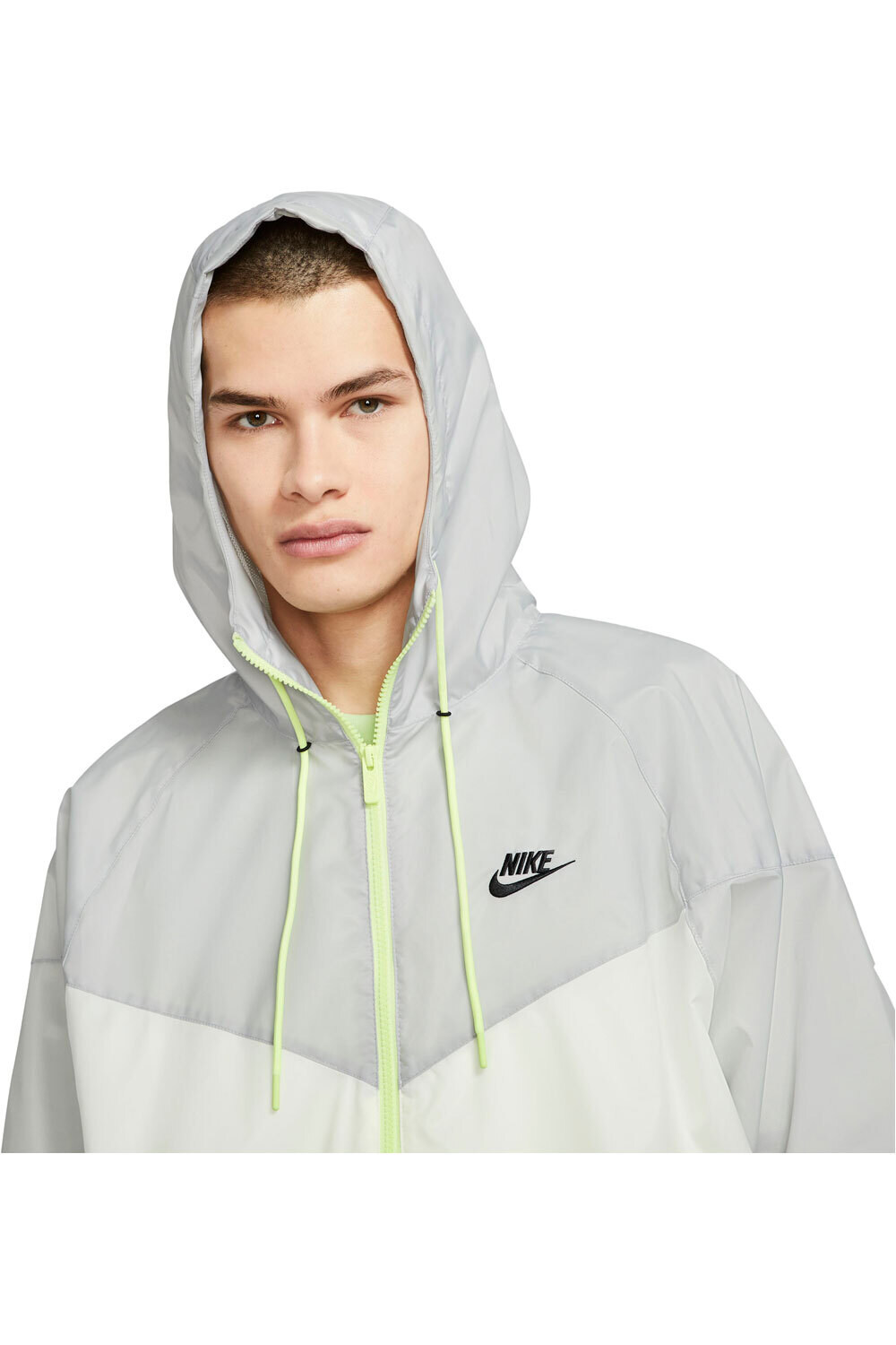 Nike sudadera hombre Nike M NSW SPE WVN LND WR HD JKT GRAM vista frontal Nike sudadera hombre Nike M NSW SPE WVN LND WR HD JKT GRAM vista frontal