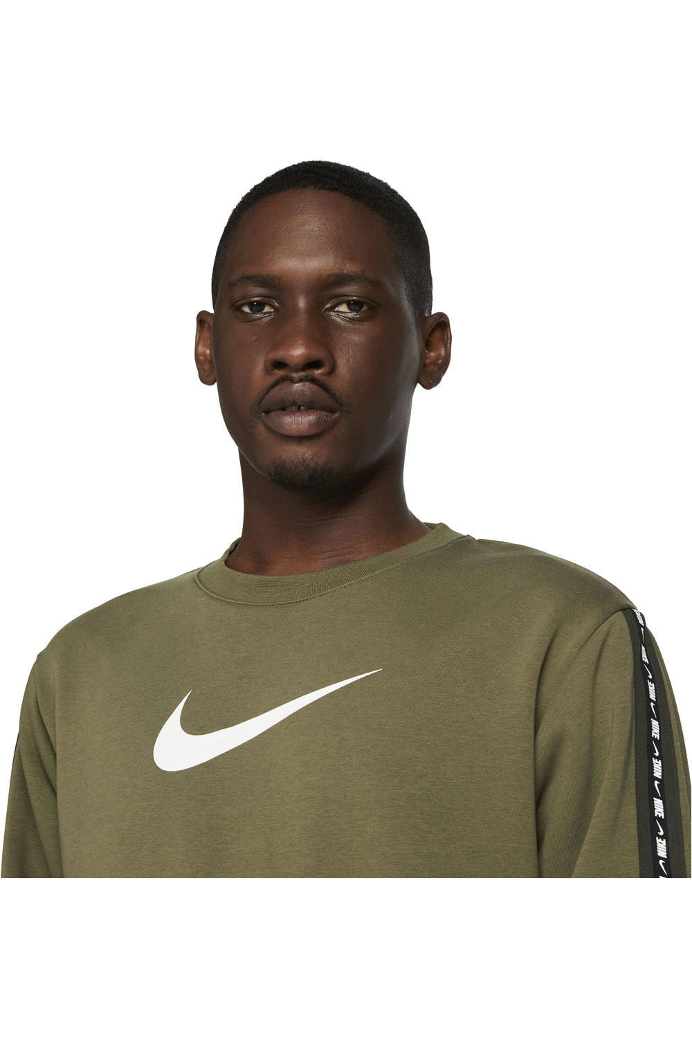 Nike sudadera hombre Nike M NSW REPEAT FLC CREW BB vista detalle Nike sudadera hombre Nike M NSW REPEAT FLC CREW BB vista detalle