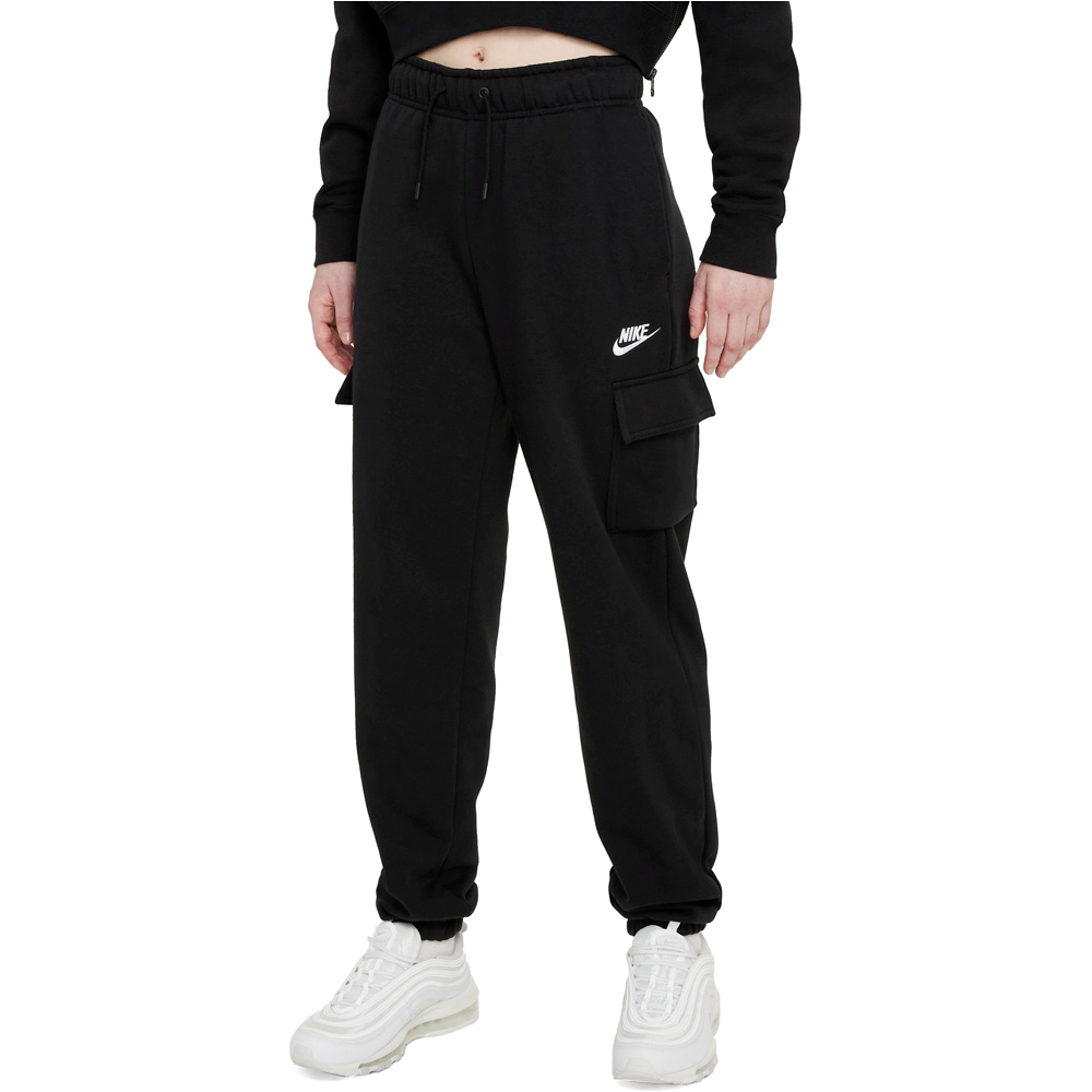 Nike pantalón mujer W NSW ESSNTL FLC MR CRGO PNT vista trasera Nike pantalón mujer W NSW ESSNTL FLC MR CRGO PNT vista trasera