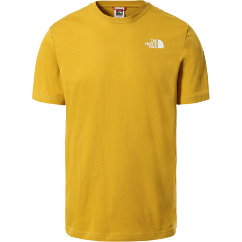 THE NORTH FACE M S/S RED BOX TEE amarillo
