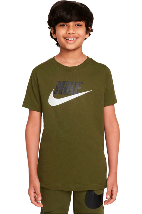 NIKE B NSW TEE FUTURA ICON TD verde