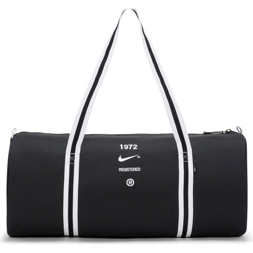 NIKE NK HERITAGE DUFF - SWOOSH negro