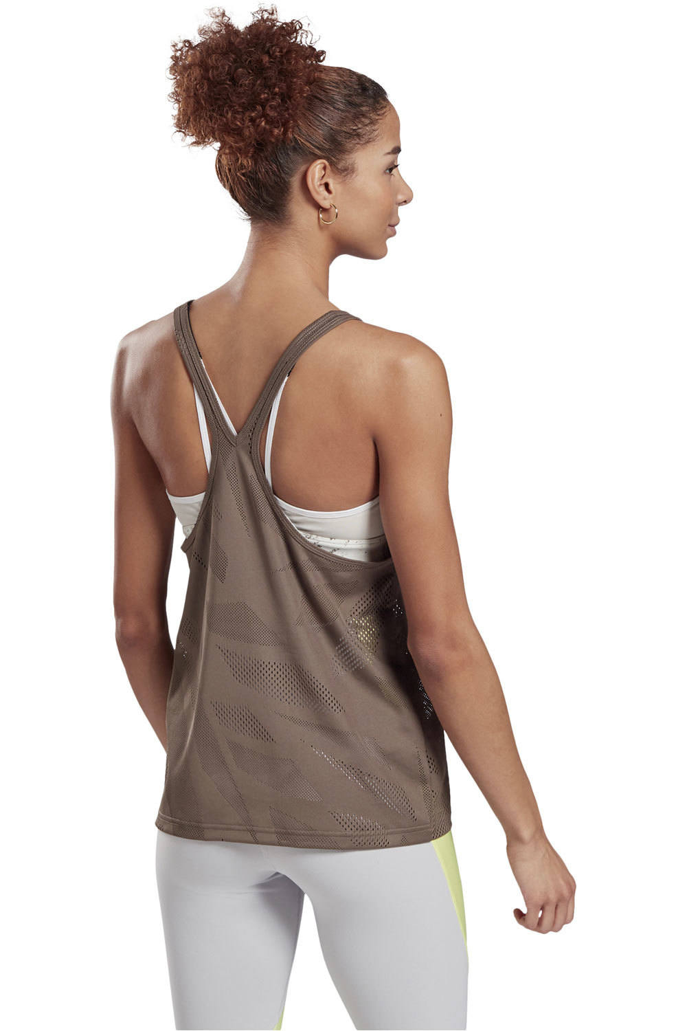 Reebok camiseta tirantes fitness mujer Reebok TS PERF TANK vista trasera Reebok camiseta tirantes fitness mujer Reebok TS PERF TANK vista trasera