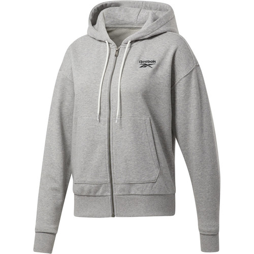 REEBOK RI FRENCH TERRY FULL ZIP gris