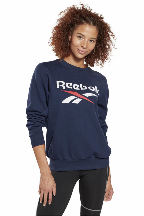 REEBOK RI BL FRENCH TERRY CREW azul