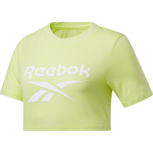 REEBOK RI CROP TEE amarillo