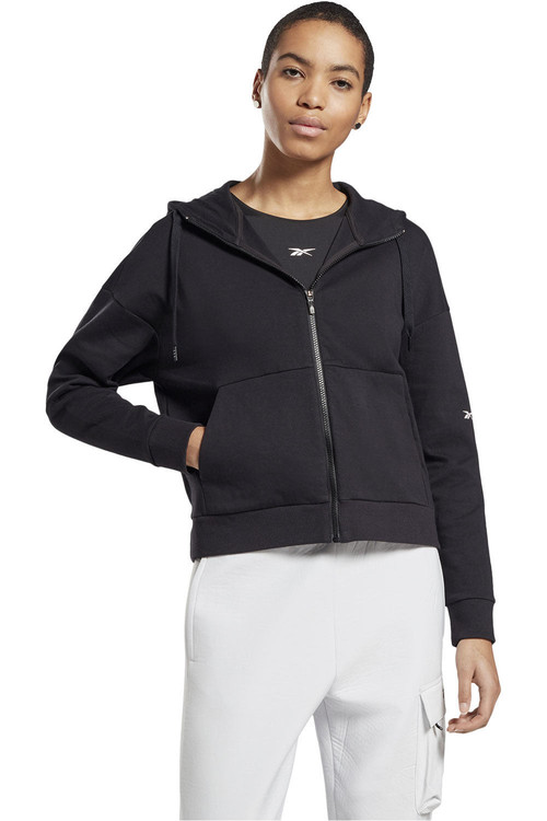 REEBOK TS DREAMBLEND COTTON FZ negro