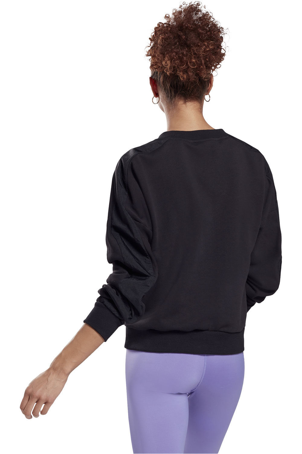 Reebok sudaderas deportivas mujer Reebok MYT Sorcha Crew NE vista trasera Reebok sudaderas deportivas mujer Reebok MYT Sorcha Crew NE vista trasera