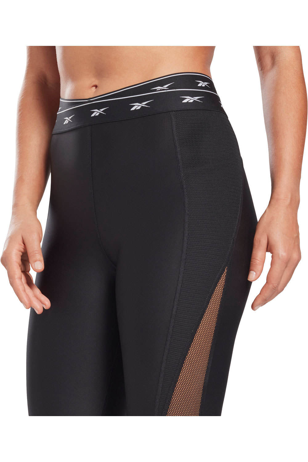 Reebok pantalones y mallas largas fitness mujer Reebok SR Seasonal Tight vista detalle Reebok pantalones y mallas largas fitness mujer Reebok SR Seasonal Tight vista detalle