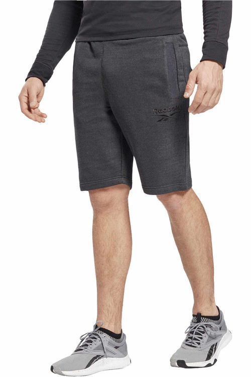 REEBOK TE MELANGE SHORT NE negro