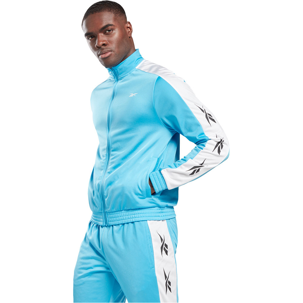 Reebok sudaderas deportivas hombre Reebok TE VECTOR TRACK JACKET vista detalle Reebok sudaderas deportivas hombre Reebok TE VECTOR TRACK JACKET vista detalle