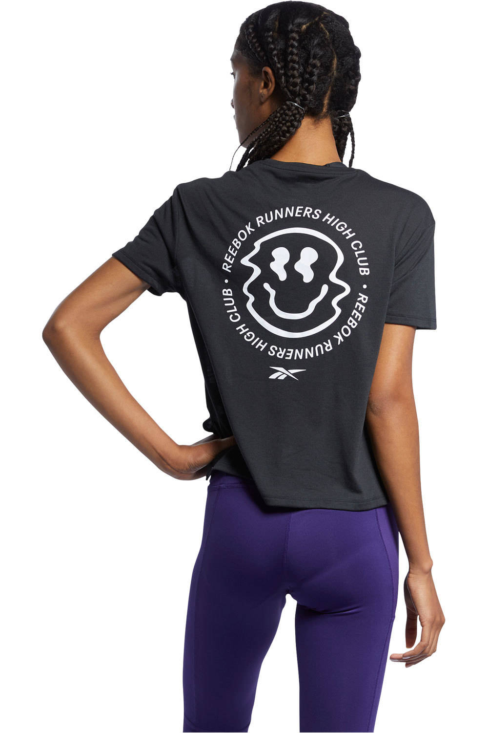 Reebok camiseta entrenamiento manga corta mujer Reebok RE SS GRAPHIC TEE vista trasera Reebok camiseta entrenamiento manga corta mujer Reebok RE SS GRAPHIC TEE vista trasera