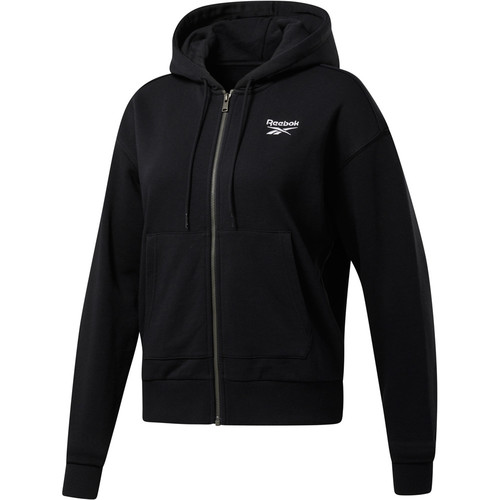 REEBOK RI FRENCH TERRY FULL ZIP negro