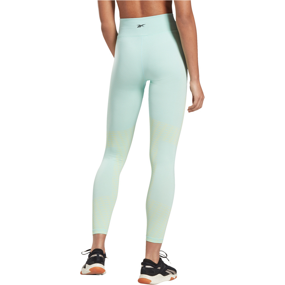 Reebok pantalones y mallas largas fitness mujer Reebok TS Seasonal SeamlessTight AZ 03 Reebok pantalones y mallas largas fitness mujer Reebok TS Seasonal SeamlessTight AZ 03