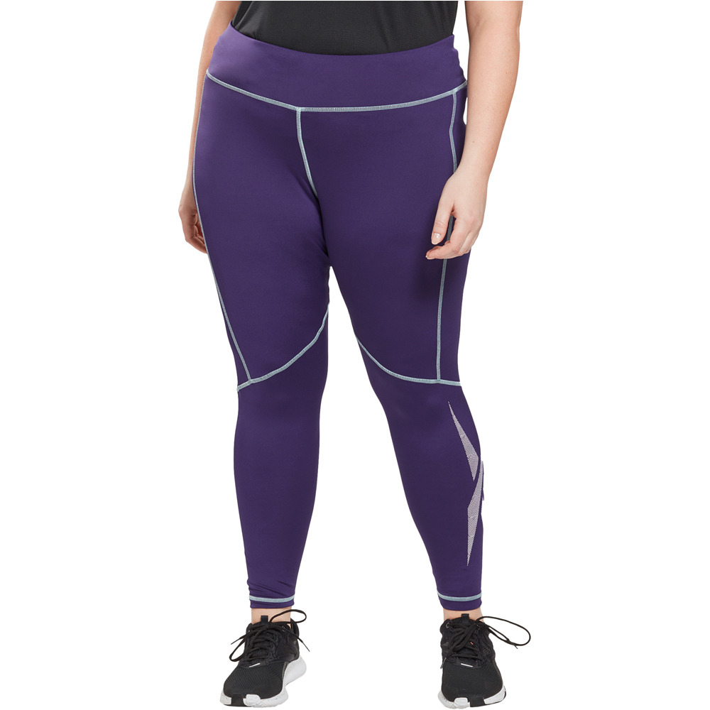Reebok pantalones y mallas largas fitness mujer Reebok WOR Logo Tight IN vista detalle Reebok pantalones y mallas largas fitness mujer Reebok WOR Logo Tight IN vista detalle