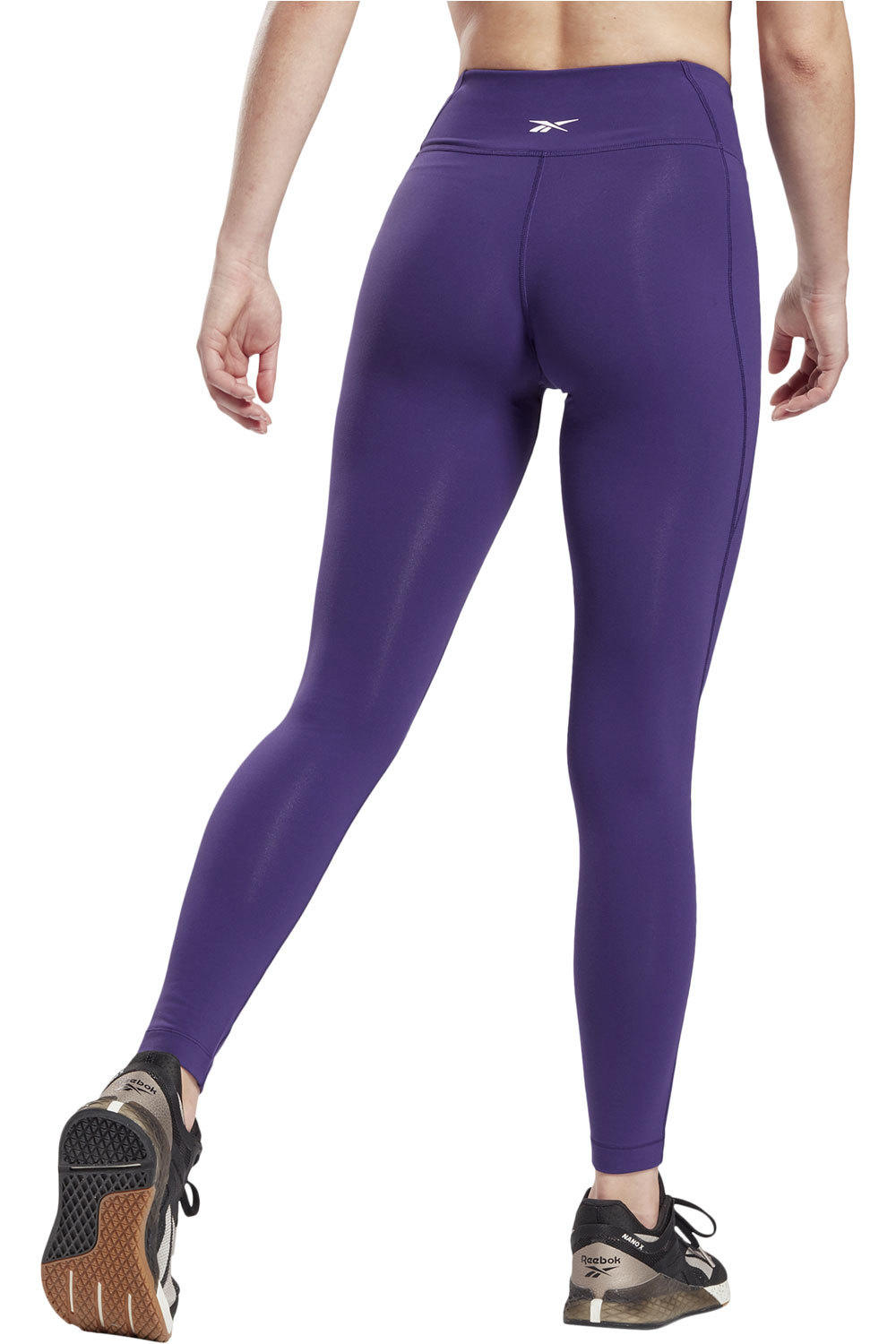 Reebok pantalones y mallas largas fitness mujer Reebok TS LUX TIGHT VECTOR GR MO vista trasera Reebok pantalones y mallas largas fitness mujer Reebok TS LUX TIGHT VECTOR GR MO vista trasera