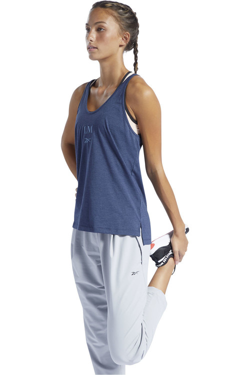 REEBOK LM MIND BODY TANK azul