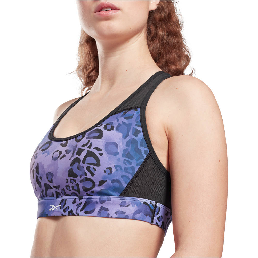Reebok sujetadores deportivos Reebok TS Lux Racer Pad Bra-MOD vista detalle Reebok sujetadores deportivos Reebok TS Lux Racer Pad Bra-MOD vista detalle