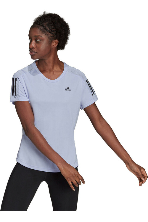 ADIDAS OWN THE RUN TEE morado