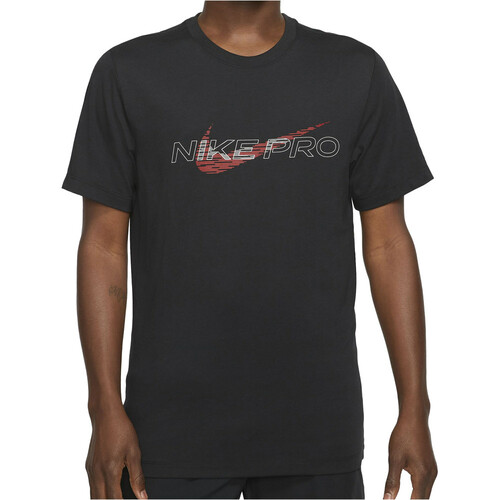 NIKE M NK DF TEE DB NK PRO negro