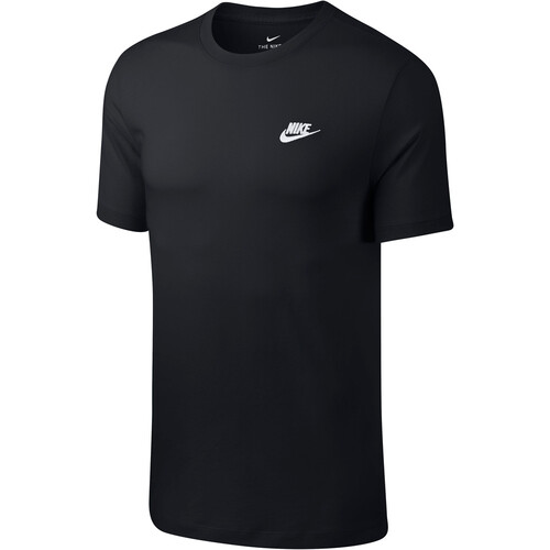 NIKE M NSW CLUB TEE negro