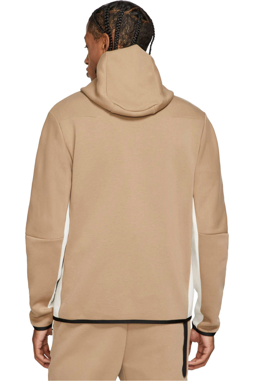 Nike sudadera hombre Nike M NSW TCH FLC HOODIE FZ WR vista trasera Nike sudadera hombre Nike M NSW TCH FLC HOODIE FZ WR vista trasera