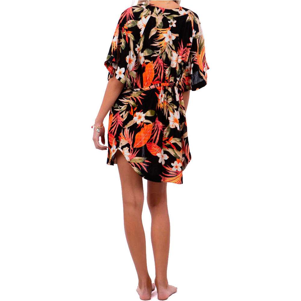 Rip Curl camisa manga corta mujer Rip Curl NORTH SHORE KIMONO vista trasera Rip Curl camisa manga corta mujer Rip Curl NORTH SHORE KIMONO vista trasera