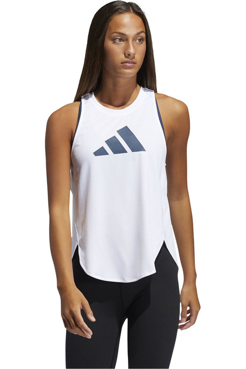 ADIDAS BOS LOGO TANK blanco