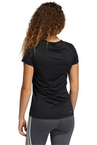 adidas camisetas fitness mujer Adidas PERFORMANCE TEE vista trasera adidas camisetas fitness mujer Adidas PERFORMANCE TEE vista trasera