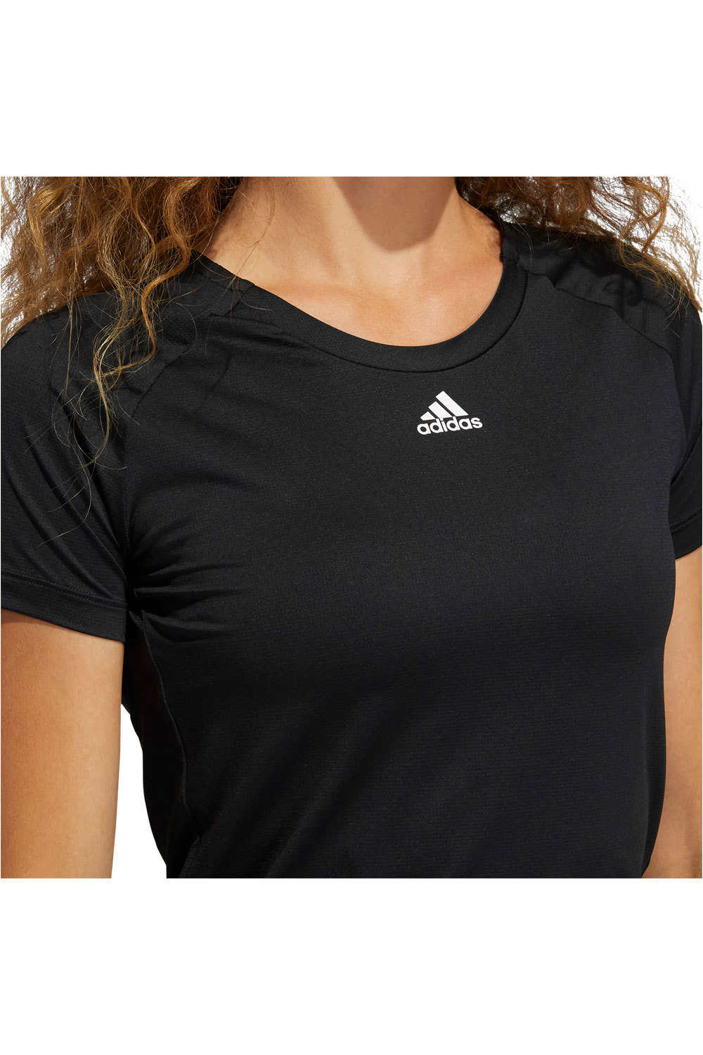 adidas camisetas fitness mujer Adidas PERFORMANCE TEE vista detalle adidas camisetas fitness mujer Adidas PERFORMANCE TEE vista detalle