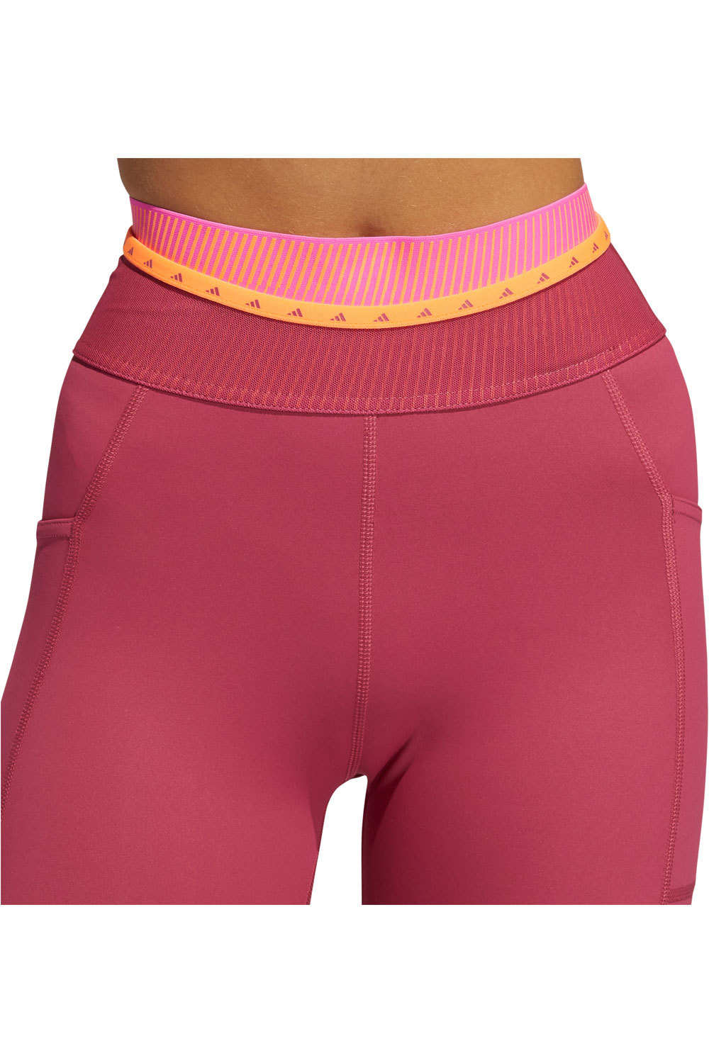 adidas mallas piratas fitness mujer Adidas TF BRND HR L T vista detalle adidas mallas piratas fitness mujer Adidas TF BRND HR L T vista detalle
