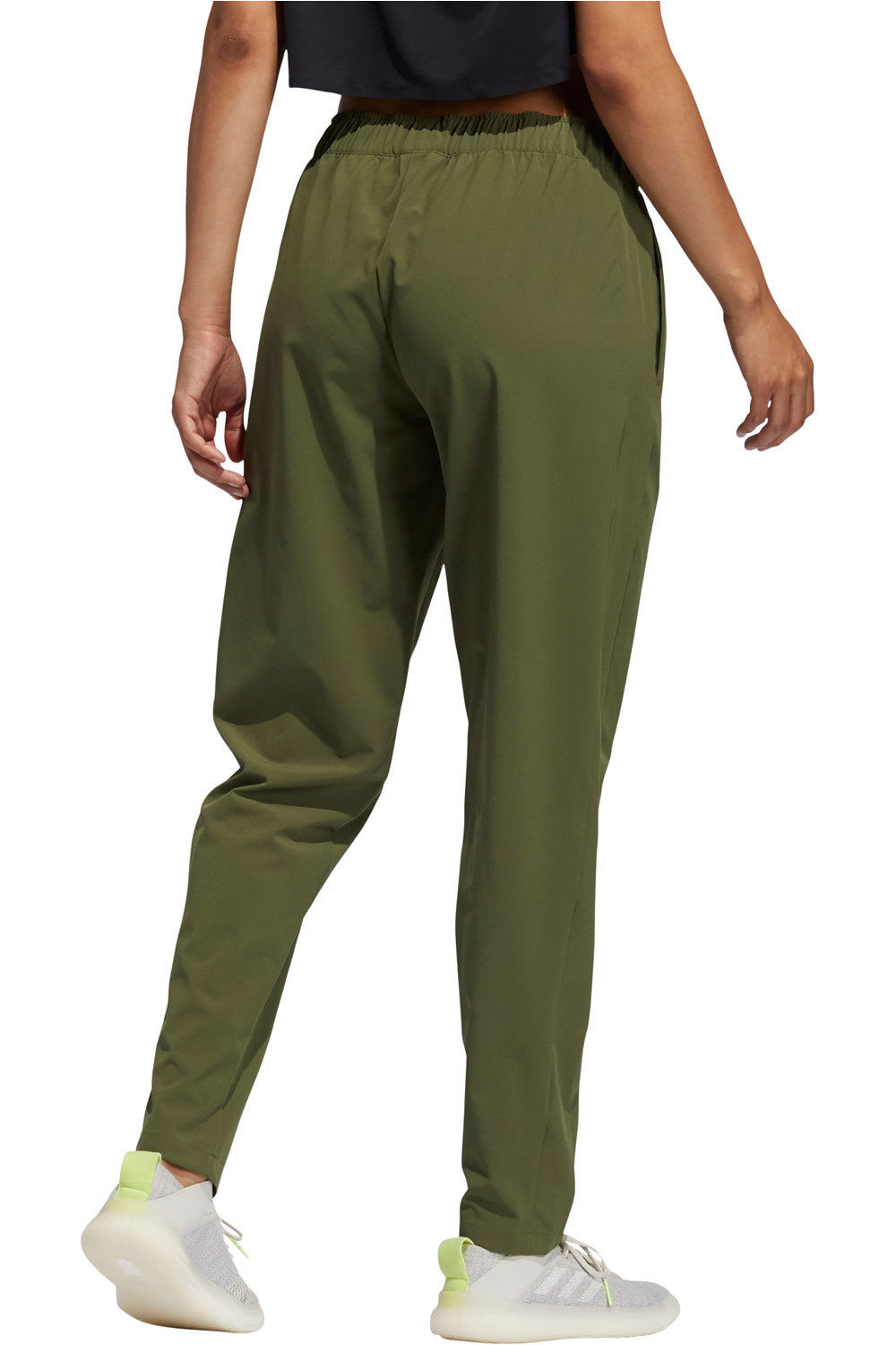 adidas pantalones y mallas largas fitness mujer Adidas WVN TRAIN PANT vista trasera adidas pantalones y mallas largas fitness mujer Adidas WVN TRAIN PANT vista trasera